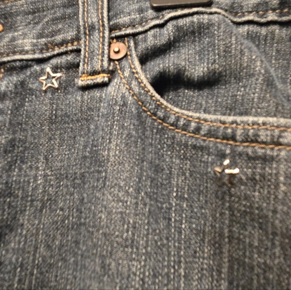 Gap Jeans Dark Wash Denim Skirts Sz8 - Picture 4 of 7